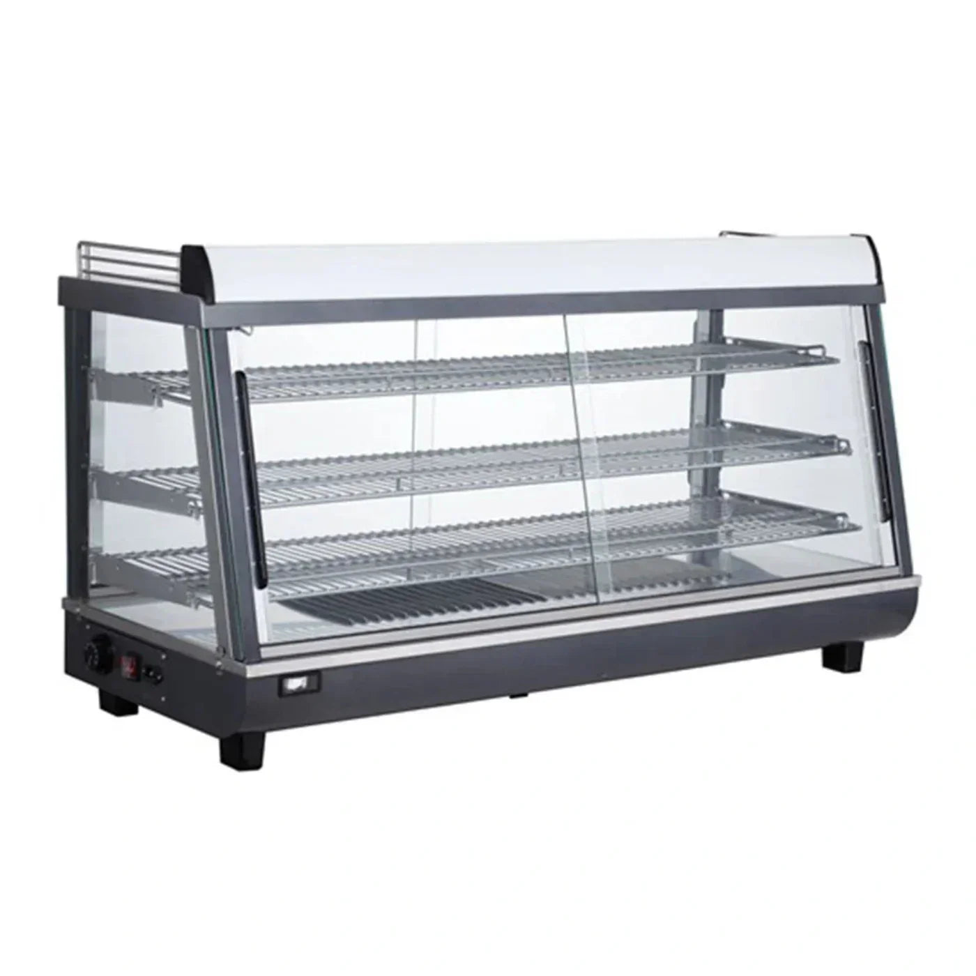 BakeMax48" Titan Series Heated Warmer/Display Case, Countertop, 120v/60/1 - BMTSC48
