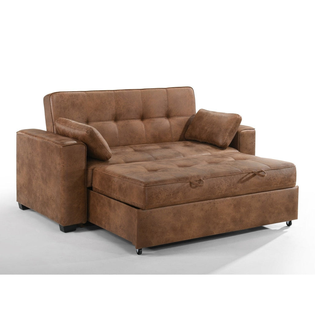 Night and Day Furniture Brooklyn Sofa Convertible - SS-BRO-TWN-COG