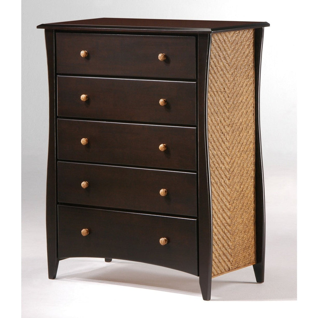 Night and Day Furniture Clove 5 Drawer Chest Dresser - CD-CLOF-5A-CH