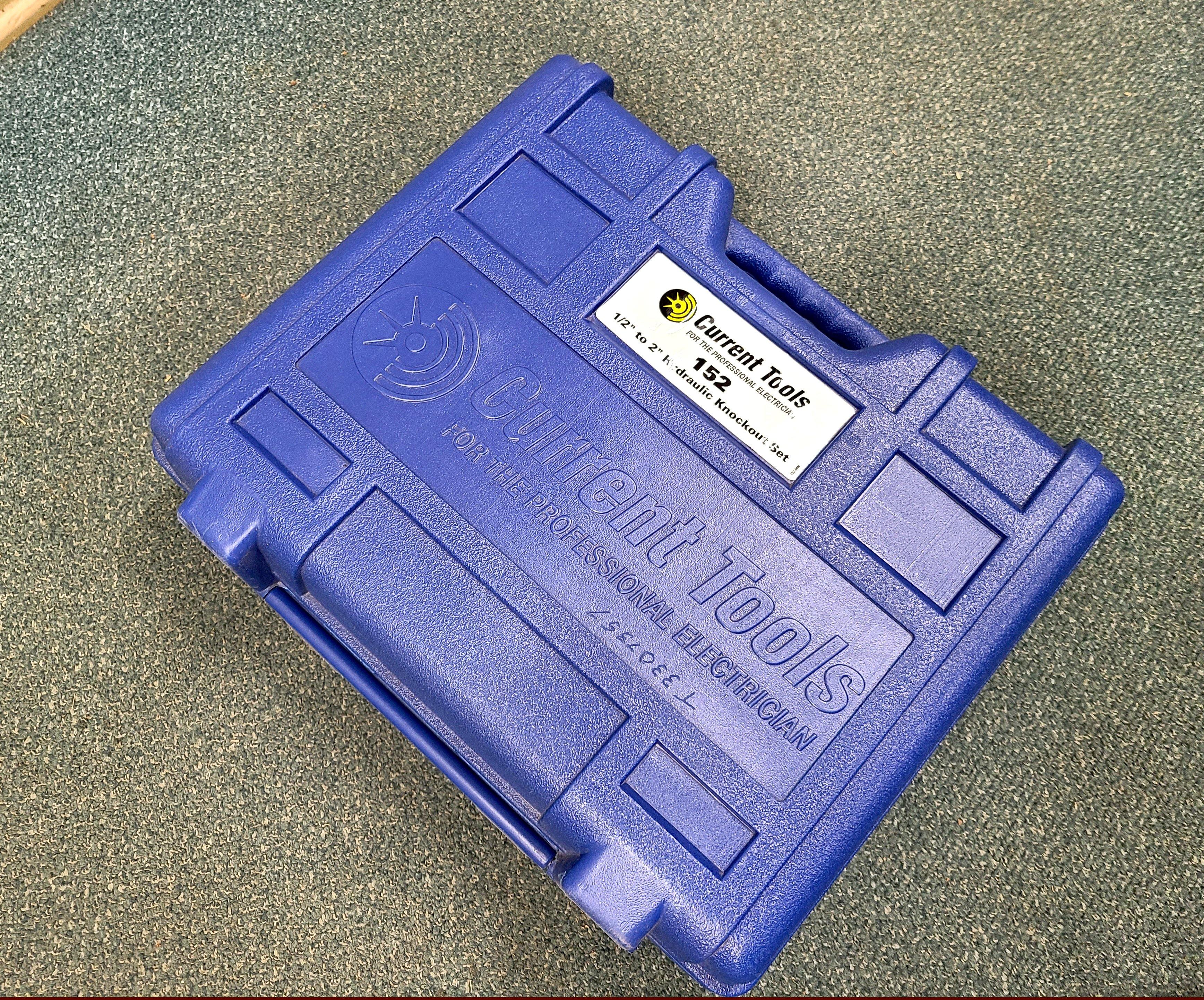 Current Tools  Standard Hydraulic Knockout Set - New Surplus - Current Tools 152
