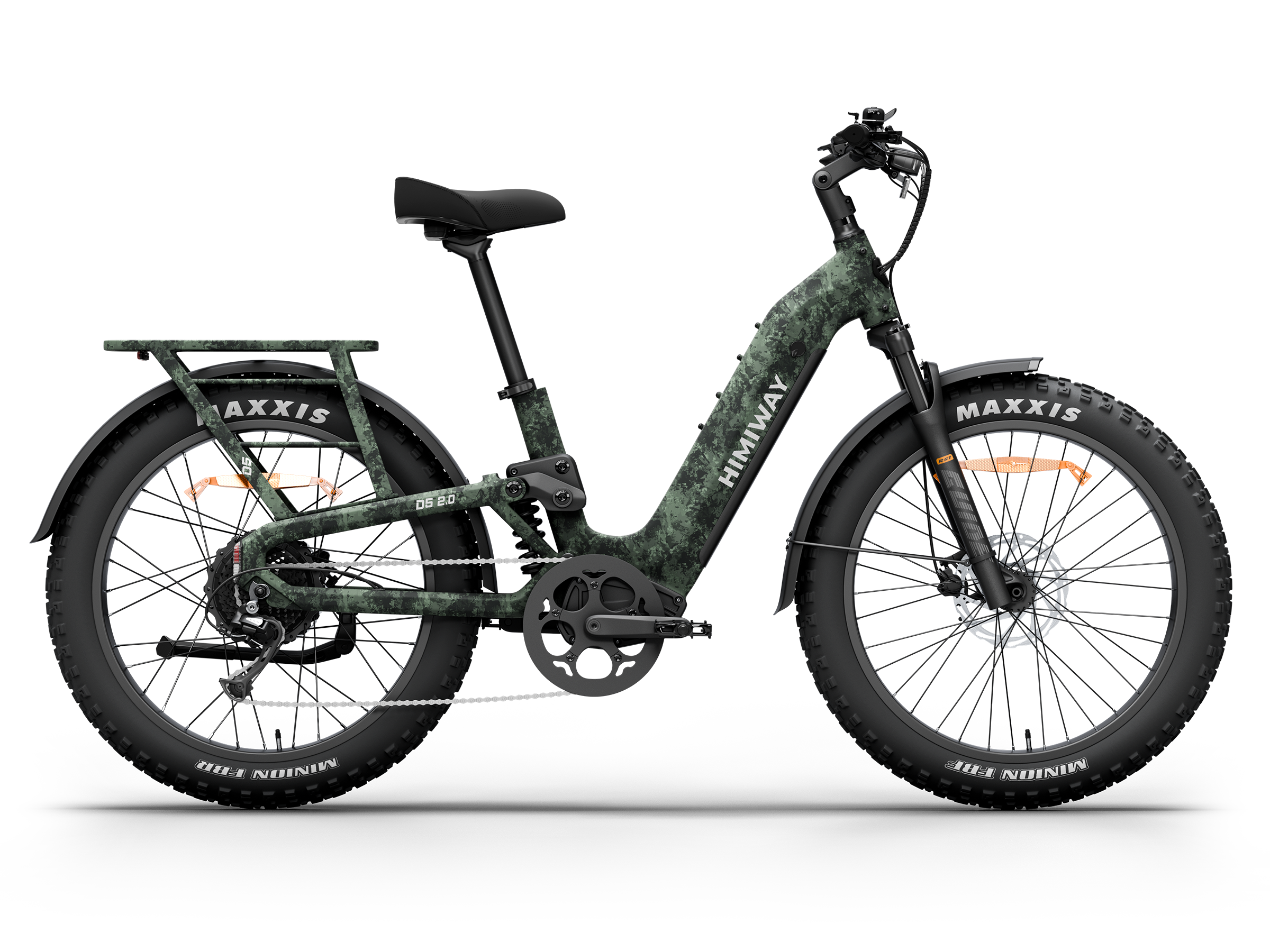 Himiway D5<sup> 2.0</sup> Camo eBike - HMW-D5-ST-CF-US-2.0