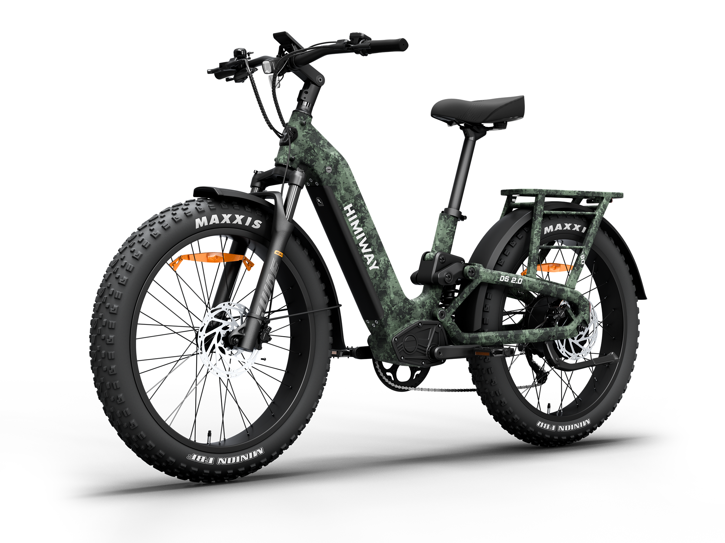 Himiway D5<sup> 2.0</sup> Camo Full Suspension eBike - HMW-D5-ST-CF-US-2.0-BETA