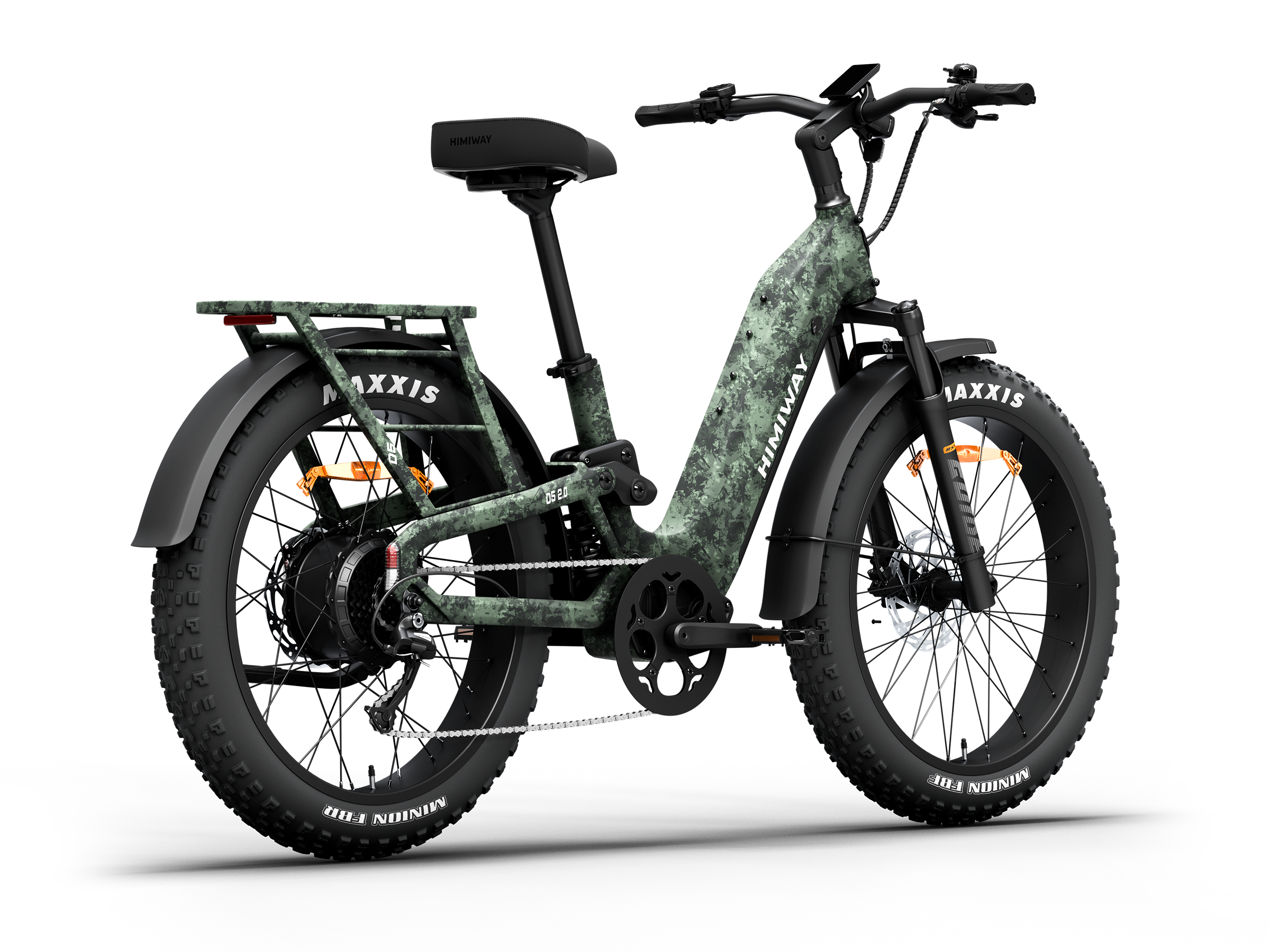 Himiway D5<sup> 2.0</sup> Camo Full Suspension eBike - HMW-D5-ST-CF-US-2.0-BETA
