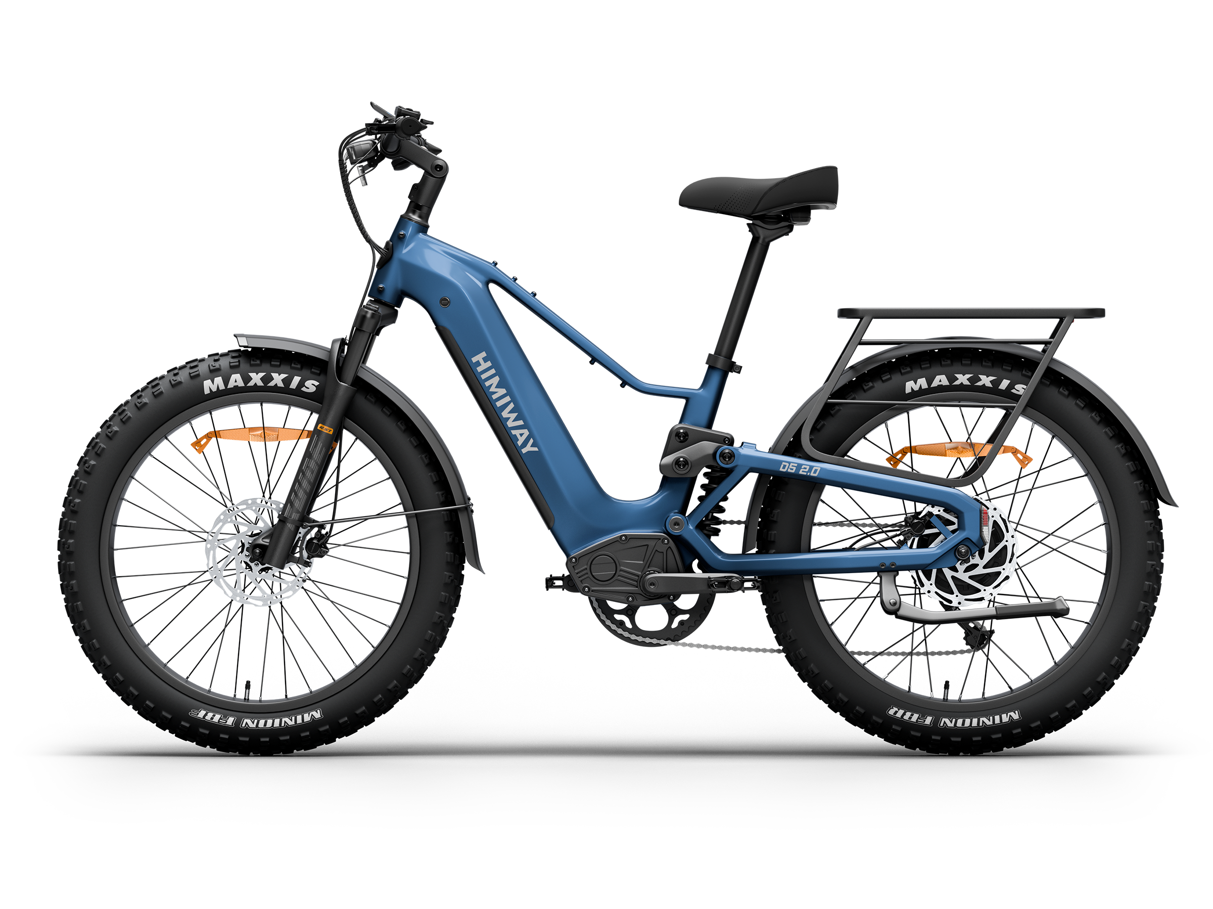 Himiway D5<sup> 2.0</sup> Full Suspension eBike - HMW-D5-SO-GY-US-2.0