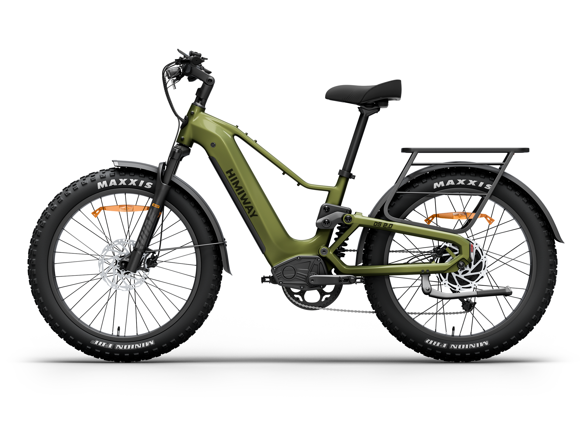 Himiway D5<sup> 2.0</sup> Full Suspension eBike - HMW-D5-SO-GY-US-2.0