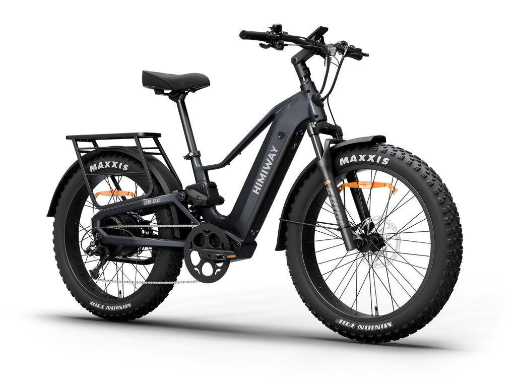 Himiway D5<sup> 2.0</sup> Full Suspension eBike - HMW-D5-SO-GY-US-2.0