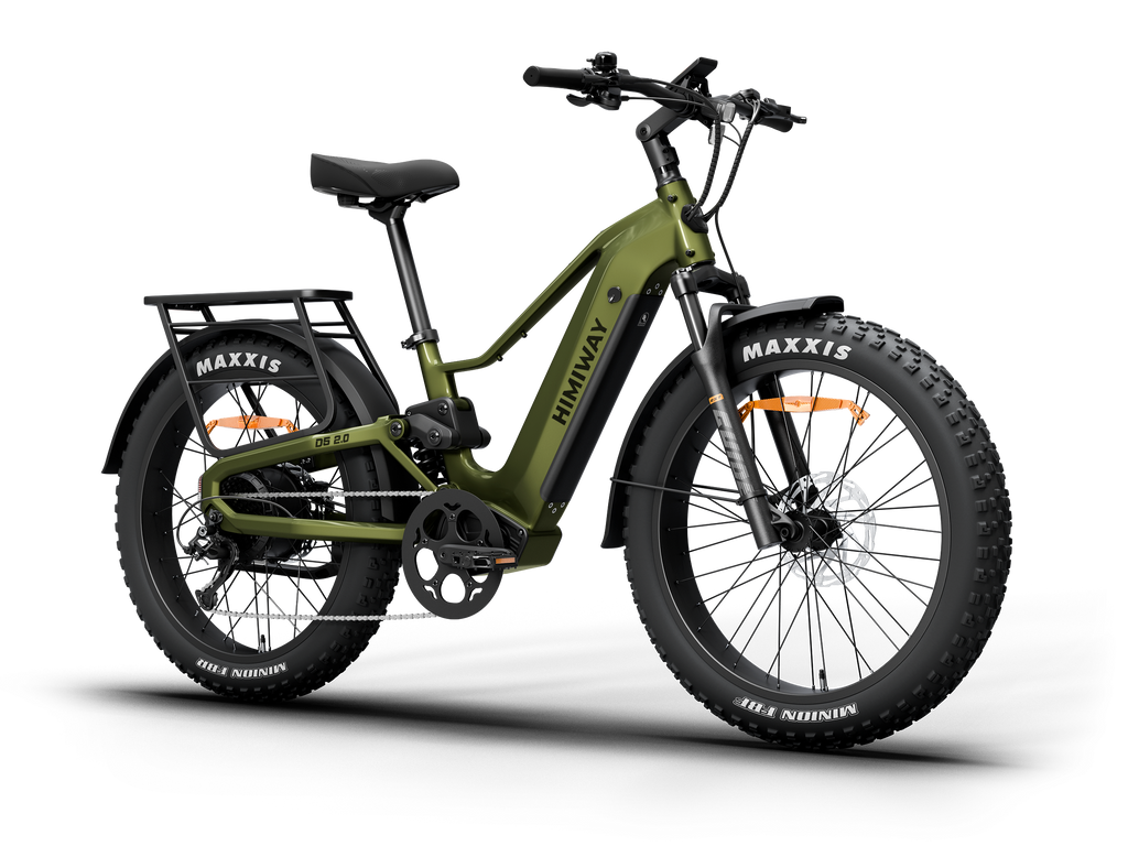 Himiway D5<sup> 2.0</sup> Full Suspension eBike - HMW-D5-SO-GY-US-2.0