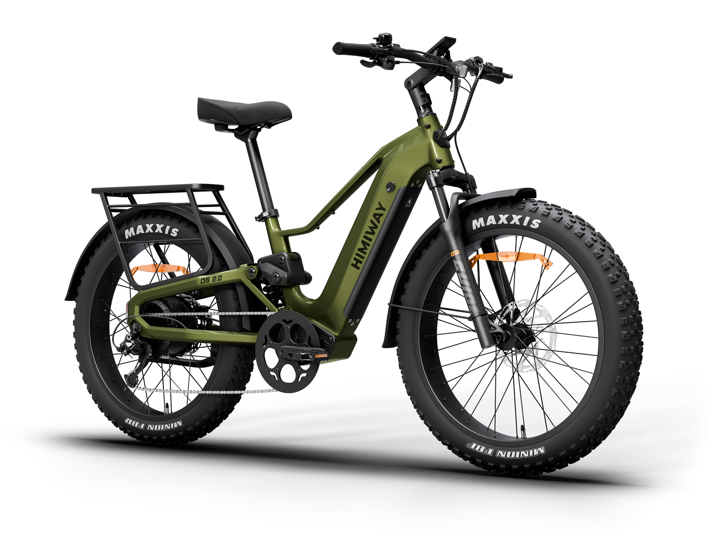Himiway D5<sup> 2.0</sup> Full Suspension eBike - HMW-D5-SO-GY-US-2.0