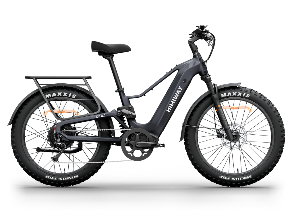 Himiway D5<sup> 2.0</sup> Full Suspension eBike - HMW-D5-SO-GY-US-2.0