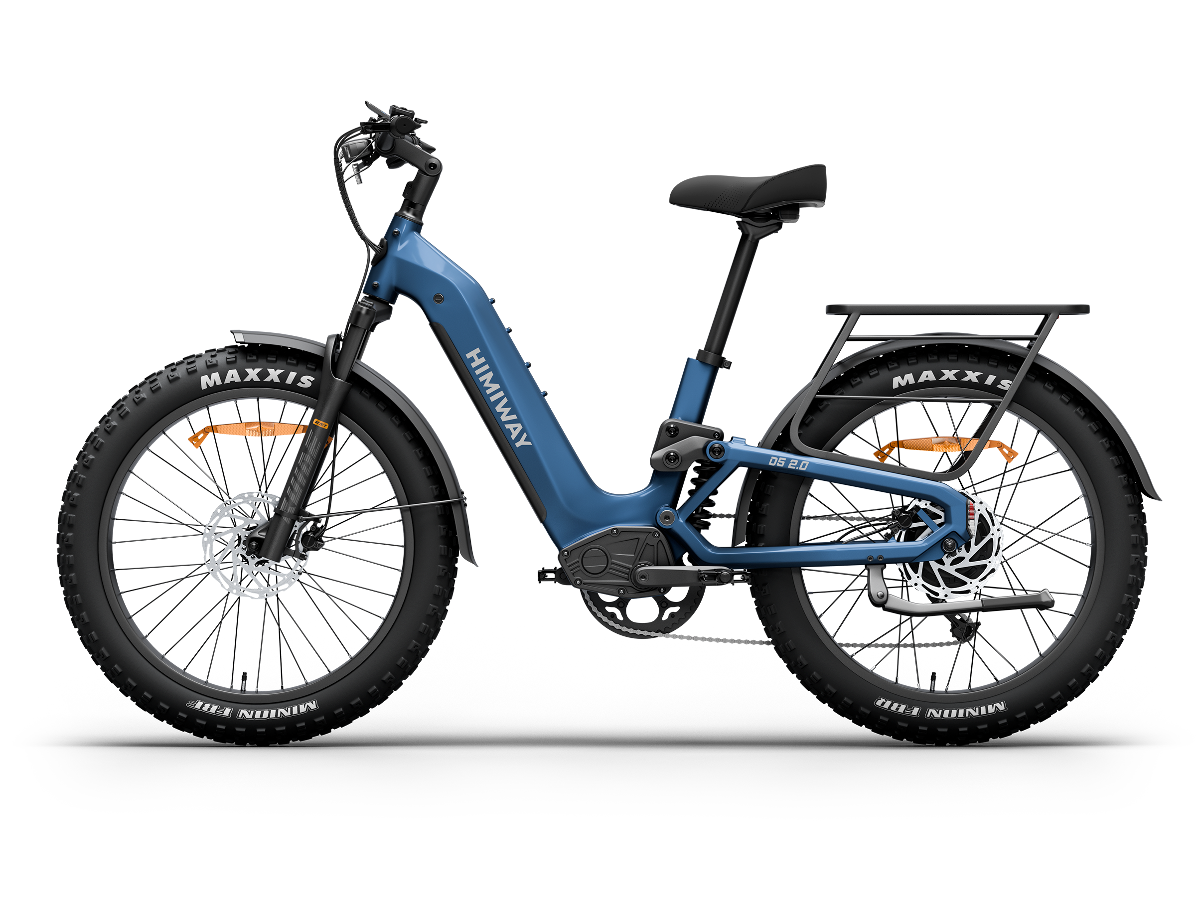 Himiway D5 <sup> 2.0</sup> ST Full Suspension eBike - HMW-D5-ST-GY-US-2.0