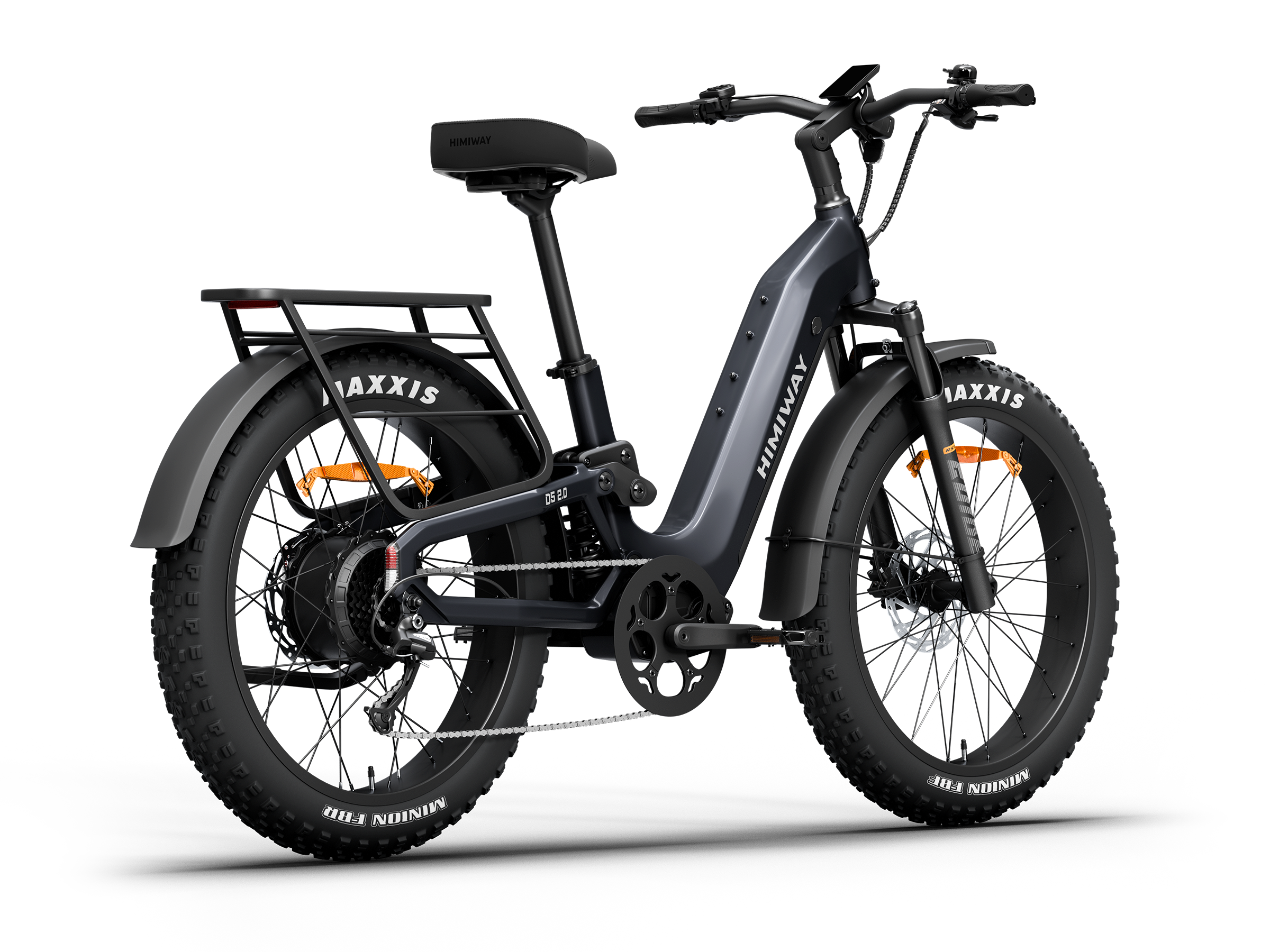 Himiway D5 <sup> 2.0</sup> ST Full Suspension eBike - HMW-D5-ST-GY-US-2.0