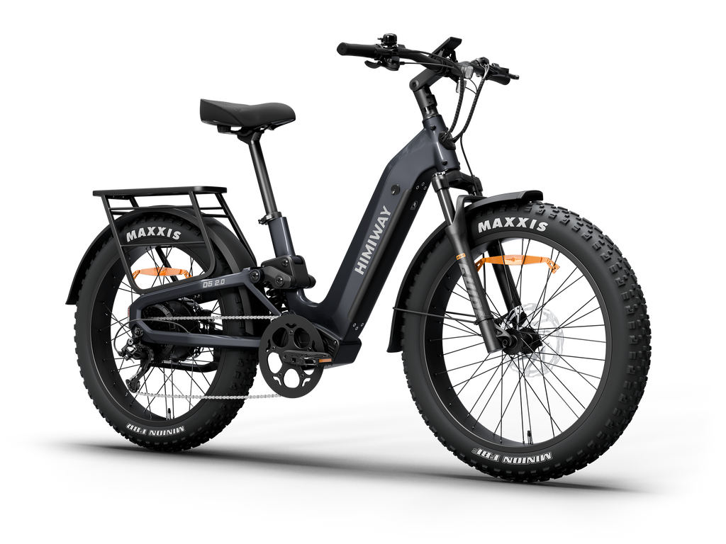 Himiway D5 <sup> 2.0</sup> ST Full Suspension eBike - HMW-D5-ST-GY-US-2.0