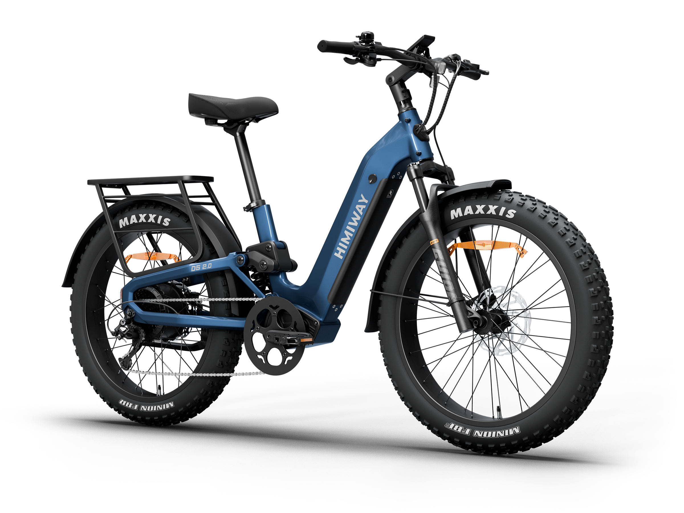 Himiway D5 <sup> 2.0</sup> ST Full Suspension eBike - HMW-D5-ST-GY-US-2.0