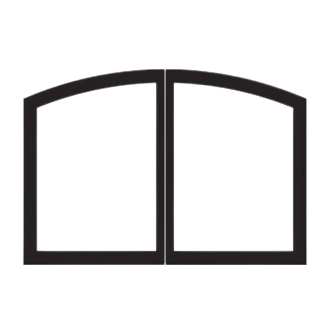 Empire - Door Set for Breckenridge Premium See Thru Firebox - VFR36SMBL,