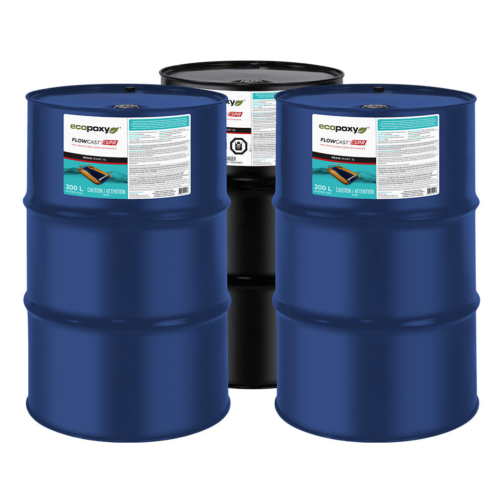 EcoPoxy 666kg FlowCast SPR Drum Kit (600L)