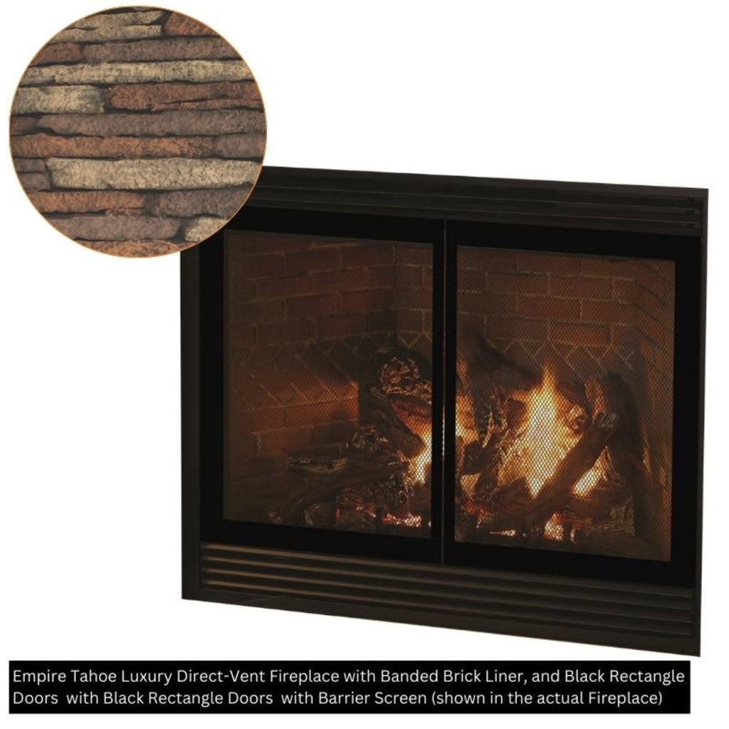 Empire Tahoe Luxury 36" Direct Vent Gas Fireplace | DVX36FP - DVX36FP31LN