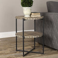 Uttermost Kamau Round Accent Table 24532