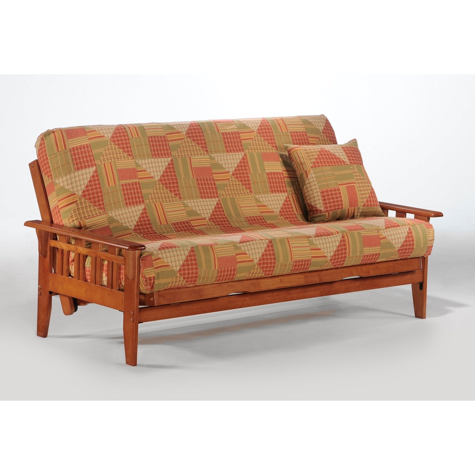 Night and Day Furniture Kingston Standard Futon Frame Complete - KIN-BN-FUL-COM-CHO