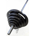 Troy GP-300RS  300lbs Olympic Rubber Encased Plate Set