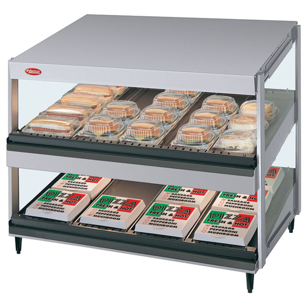 Hatco  30" Glo-Ray Horizontal Merchandising Display Warmer - 120V/1530W - GRSDS/H-30D