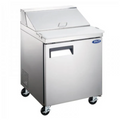 Adcraft GRSL-1D Grista Single Door Salad Sandwich Prep Table - GRSL-1D