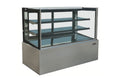 Kool-It 59" Wide Flat Glass Non-Refrigerated Dry Display Case - KBF-60D
