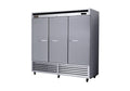 Kool-It  81" Wide 3 Door Bottom Mount Reach-In Freezer - KBSF-3