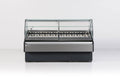 Hydra-Kool  | 78" Wide Self Contained Curved Glass Gelato Display Case - KFM-GL-80-S