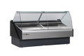 Hydra-Kool  | 101" Wide Self Contained Curved Glass Seafood Display Case - KFM-SC-100-S