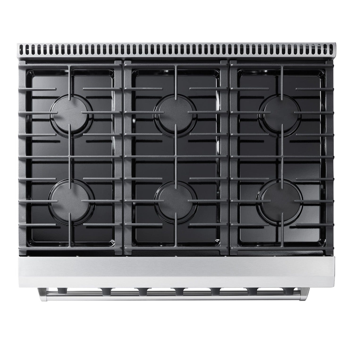 Thor Kitchen 4 Piece Appliance Package - 36 in. Liquid Propane Range, Range Hood, Refrigerator & Dishwasher Appliance Package, AP-LRG3601ULP-3