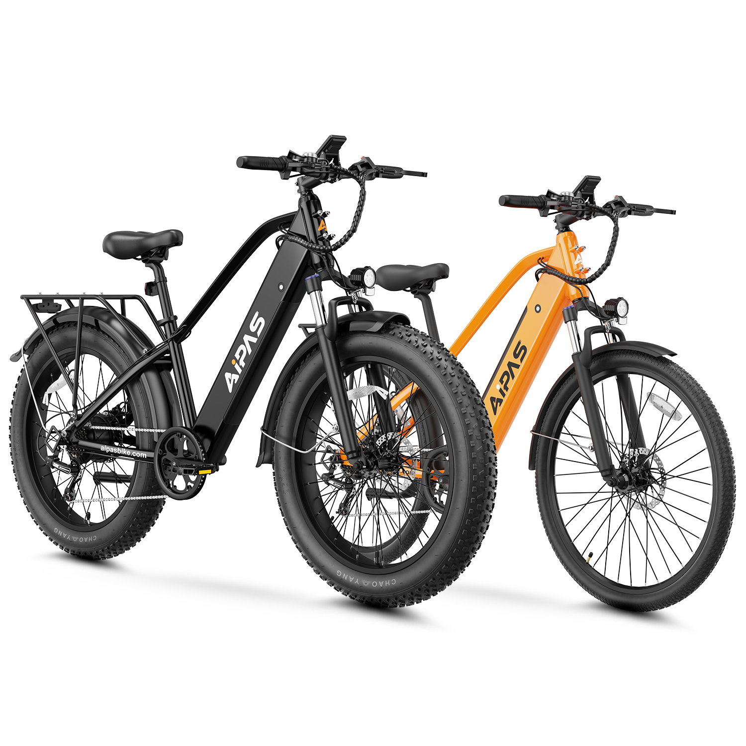 Aipas Ebike Combo Sale M2 + C2 - Aipas-M2orange+C2black