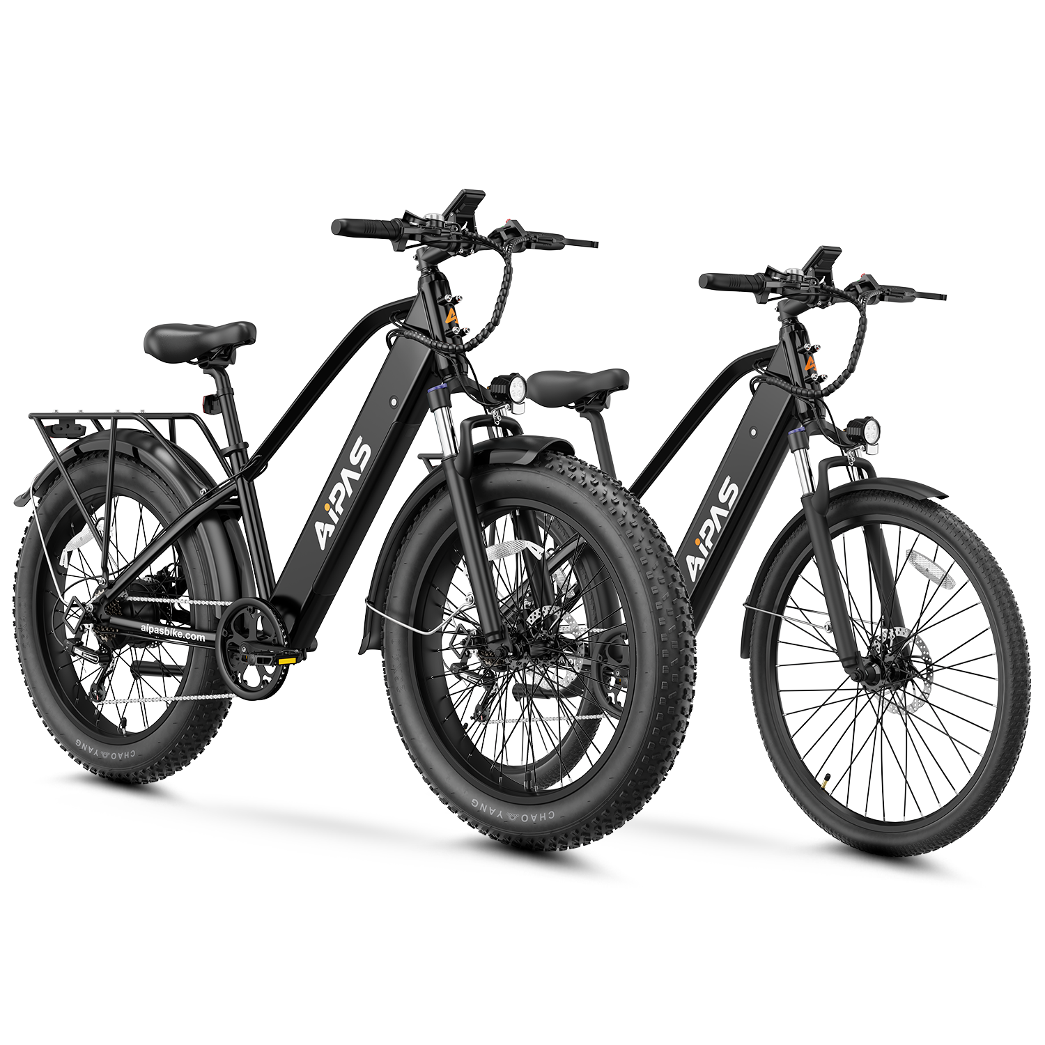 Aipas Ebike Combo Sale M2 + C2 - Aipas-M2orange+C2black