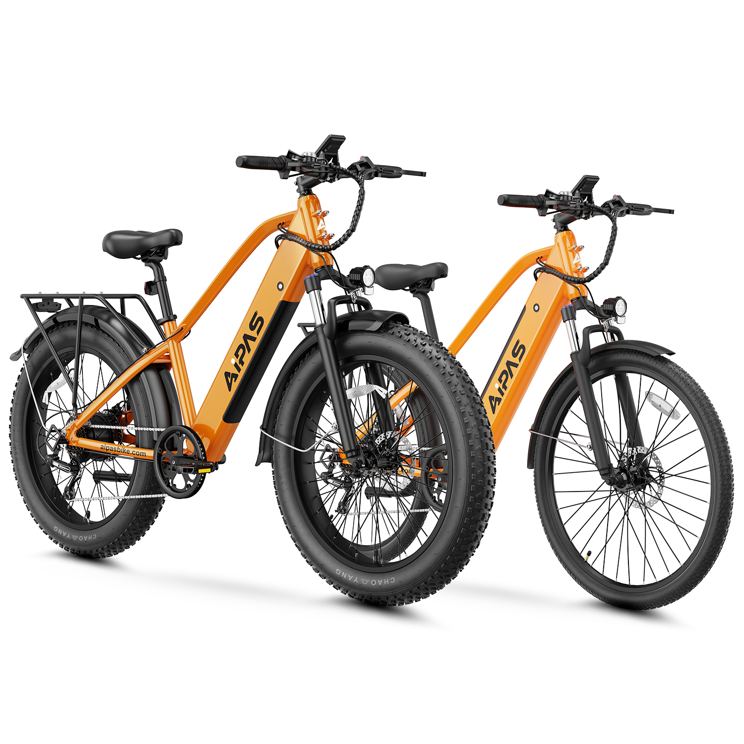 Aipas Ebike Combo Sale M2 + C2 - Aipas-M2orange+C2black