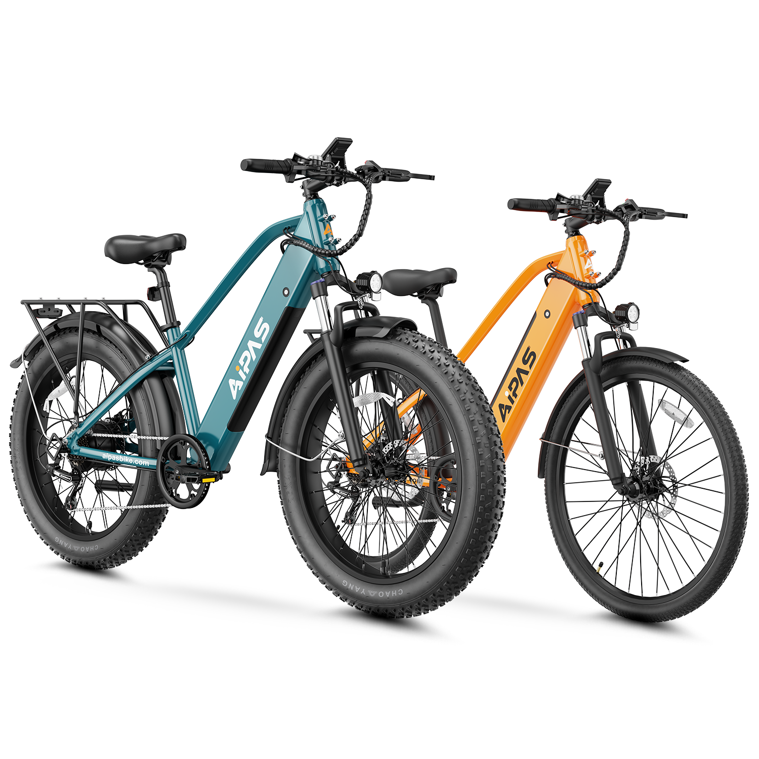 Aipas Ebike Combo Sale M2 + C2 - Aipas-M2orange+C2black