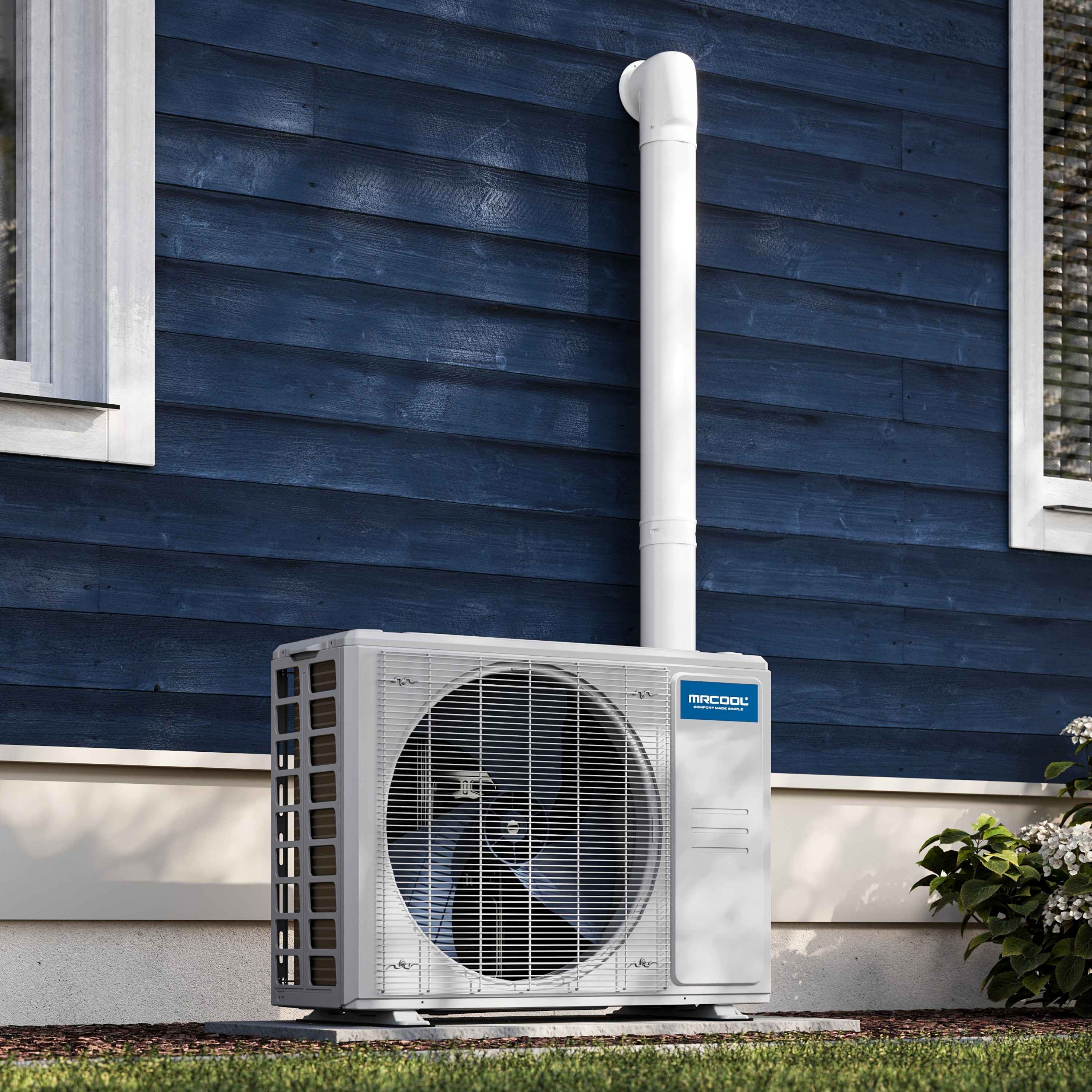 MRCOOL DIY 5th Gen E Star 36,000 BTU Single Zone Mini Split Complete System with 25 Ft. Line Set, 230V  - DIY-36-HP-WM-230D25-O