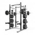 Johnson Health Tech Matrix Varsity Half Rack - Matrix Varsity Half Rack, 7 ft. - VY-D690-7