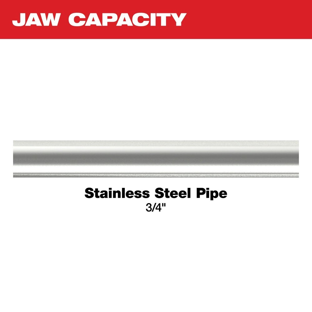 Milwaukee 49-16-2651SA 3/4" IPS-ASP Press Jaw for M18 FORCE LOGIC Press Tools