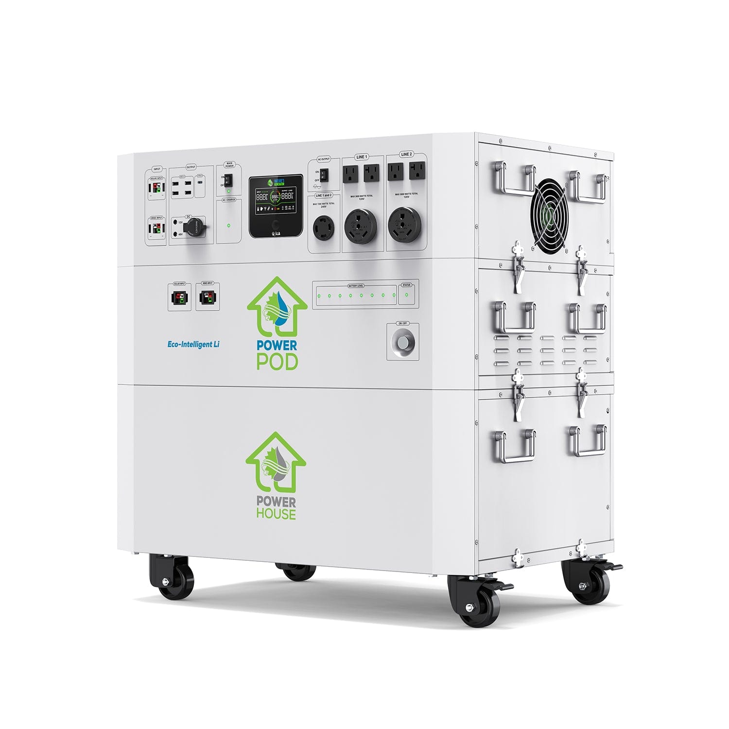 Nature’s Generator Powerhouse Hybrid Platinum Plus System - Backyard Provider