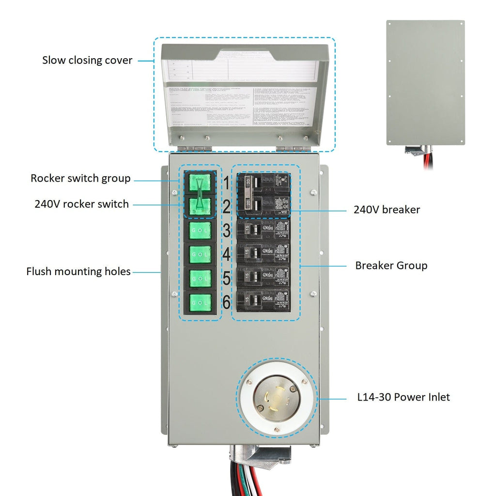 Nature’s Generator Powerhouse Hybrid Platinum PE System - Backyard Provider