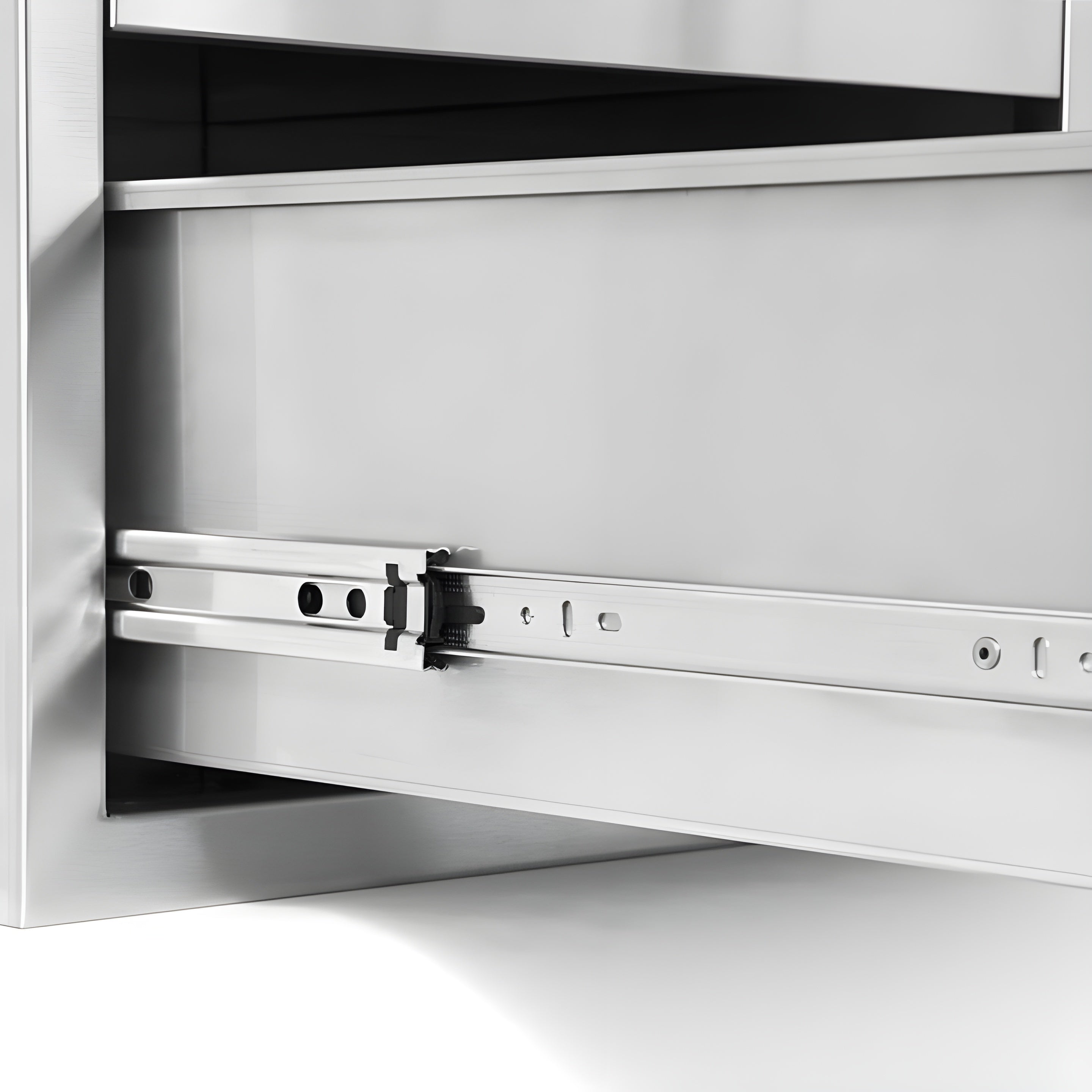 PCM 260 Series 42" Door, Double Drawer w/ Trash Roll-Out Combo - BBQ-260-DDC-42TR