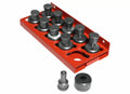 EDWARDS 10 PC. Round Punch & Die Set w/ Punch & Die Tray - ED9-PD1500