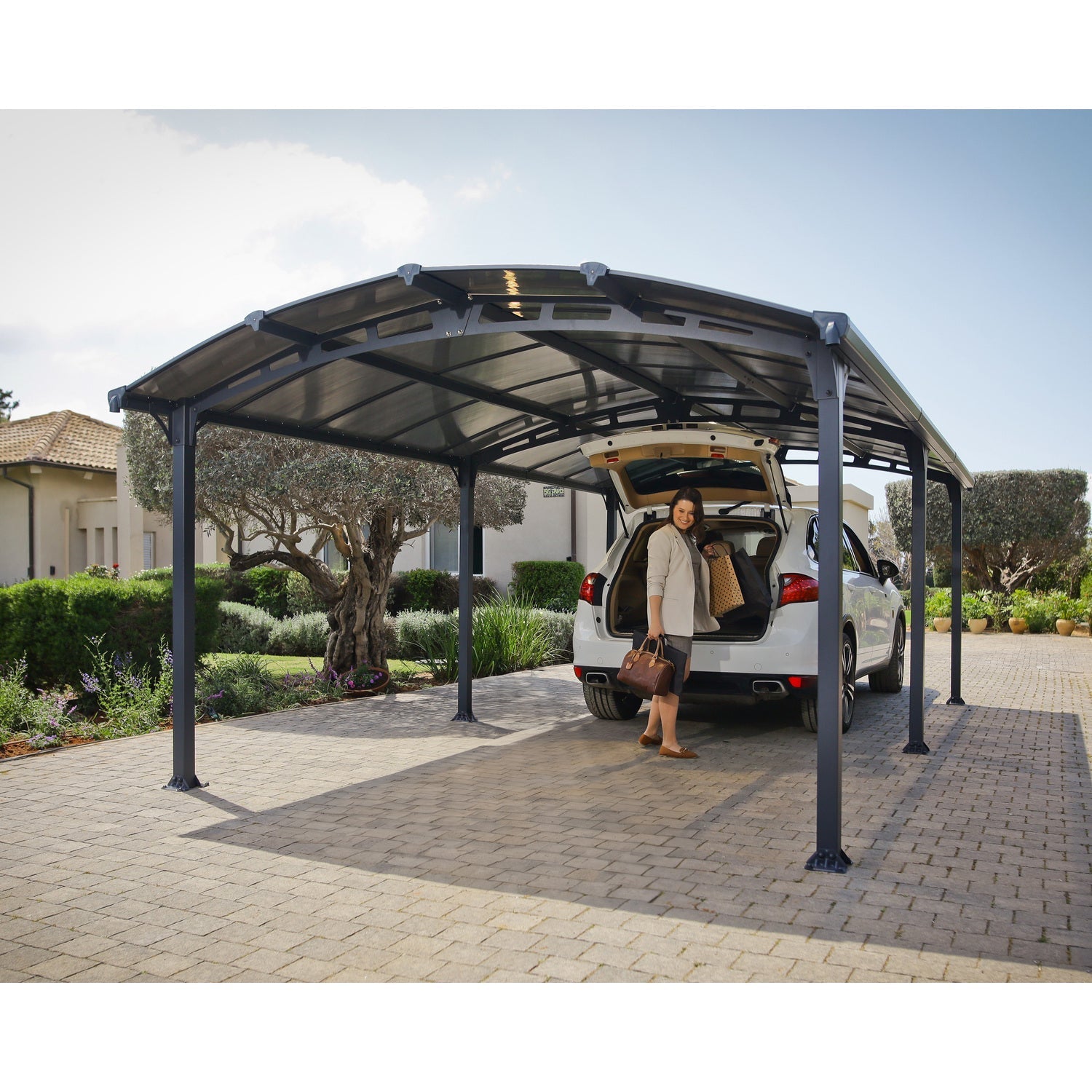 Palram - Canopia | Arcadia 5000 Carport 12x21x8 ft - HG9117