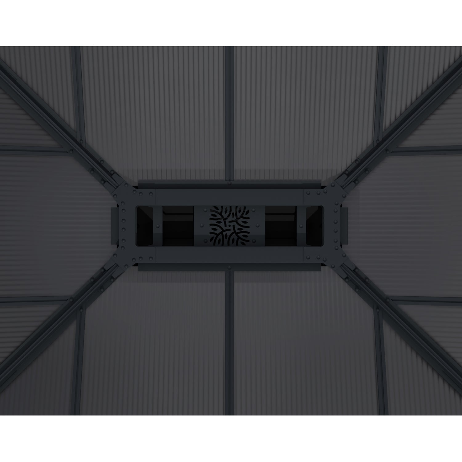 Palram - Canopia | Colorado Carport Kit - Grey Structure - HG9137
