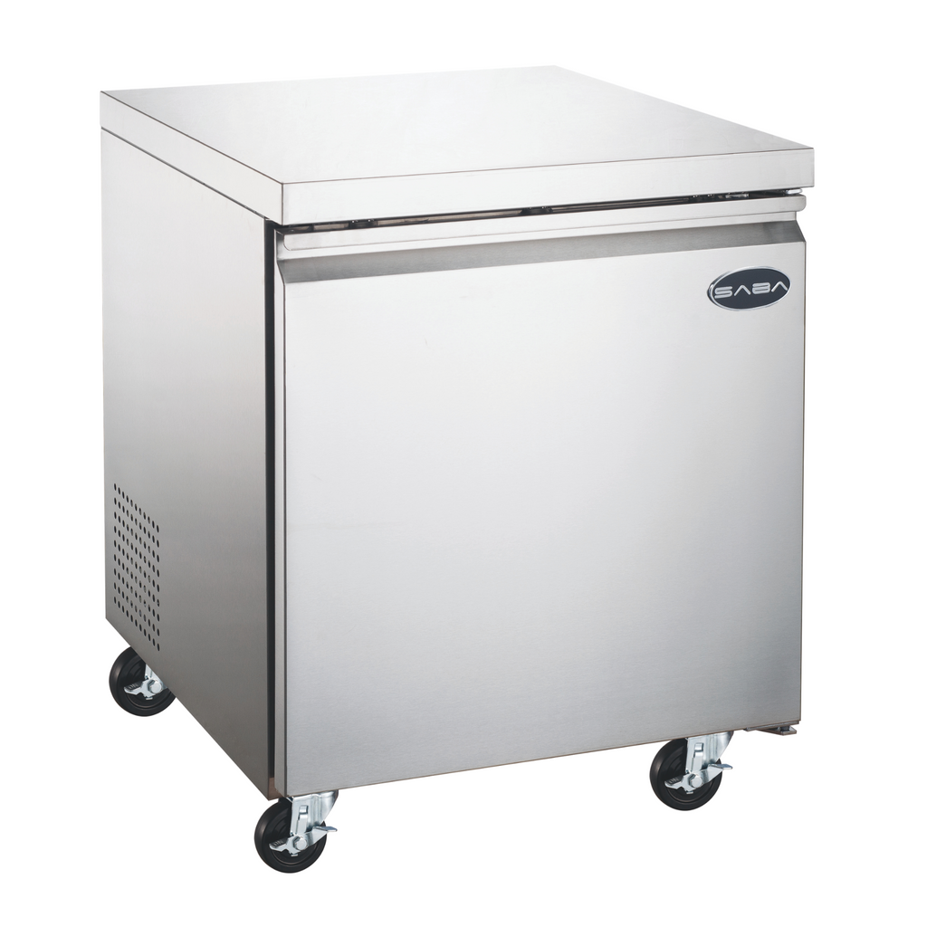 SABA One Door Commercial Under-Counter Cooler -  SUC-27R - 27