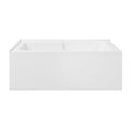 Swiss Madison Claire 60" x 32" Left-Hand Drain Drain Alcove Tub with Corner Apron - SM-AB570 - Backyard Provider