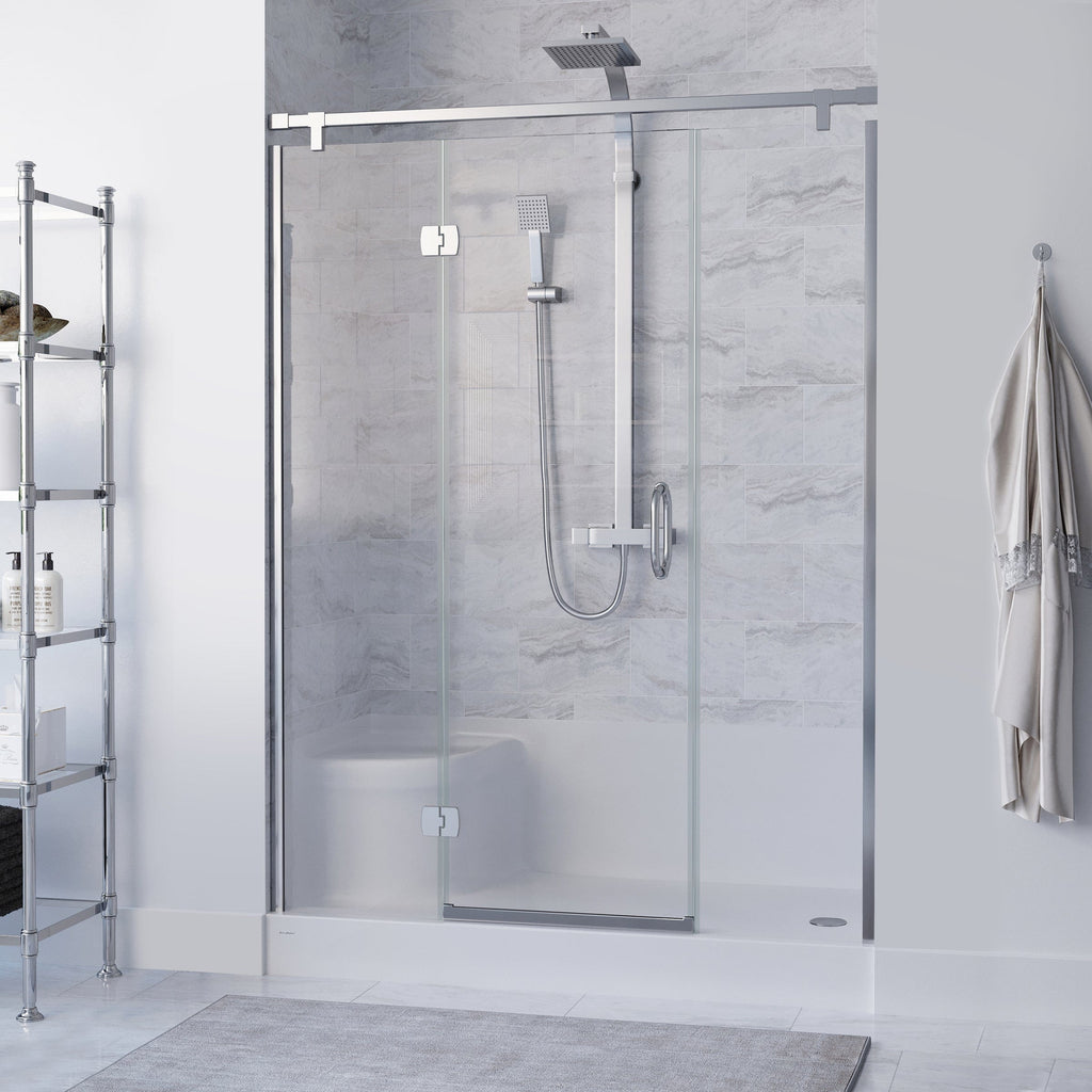 Swiss Madison Aquatique 60" x 32" Right Drain, Shower Base - SM-SB538W - Backyard Provider
