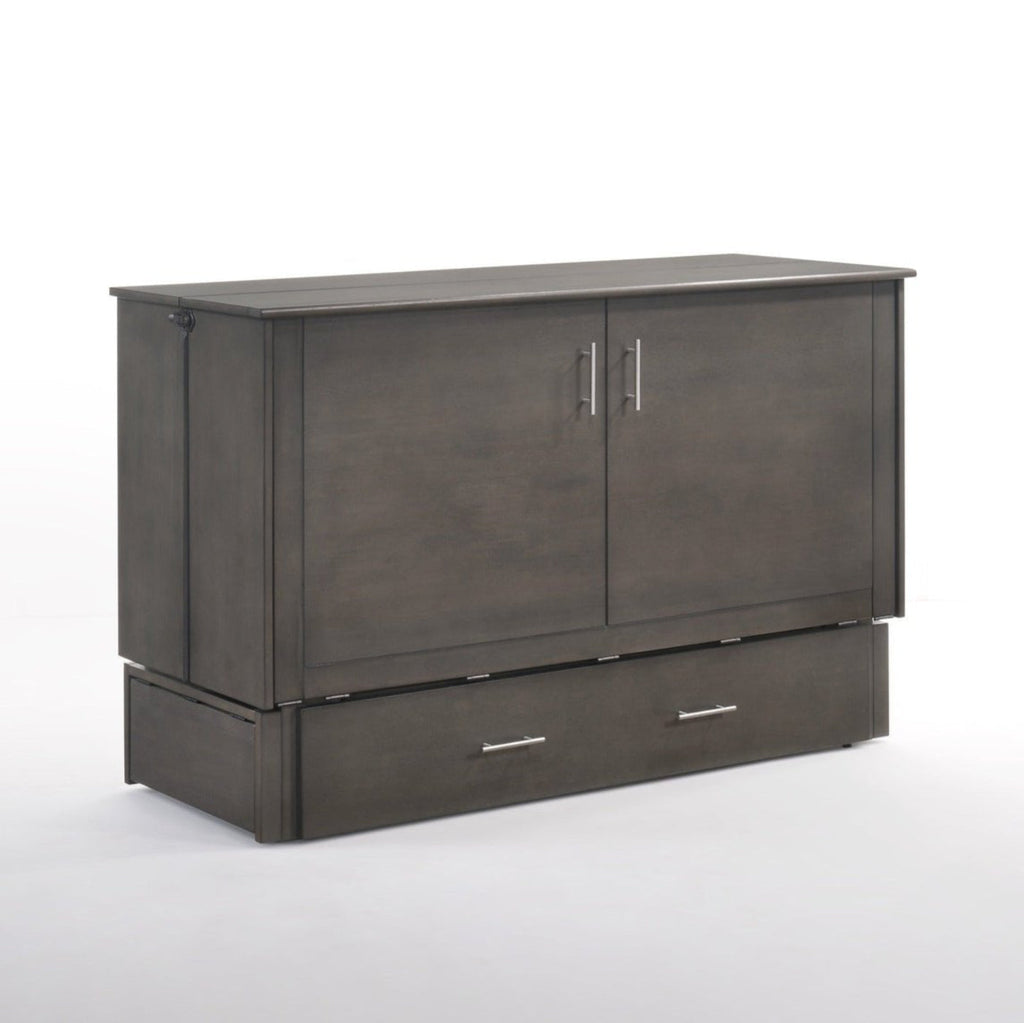 Night and Day Furniture Sagebrush Queen Murphy Cabinet Bed Complete - MUR-SAGB-QEN-STW