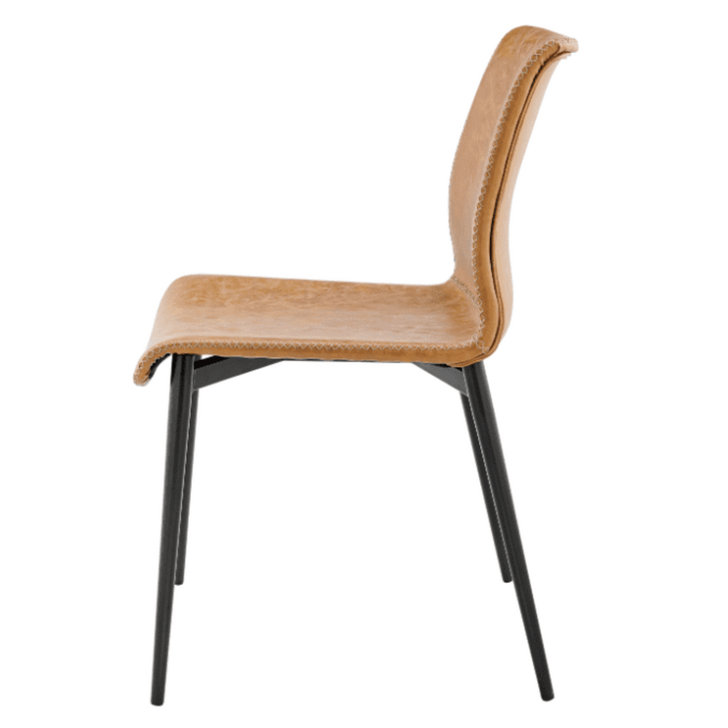 New Pacific Direct Jayden PU Dining Side Chair, (Set of 2)  - 9300126-309
