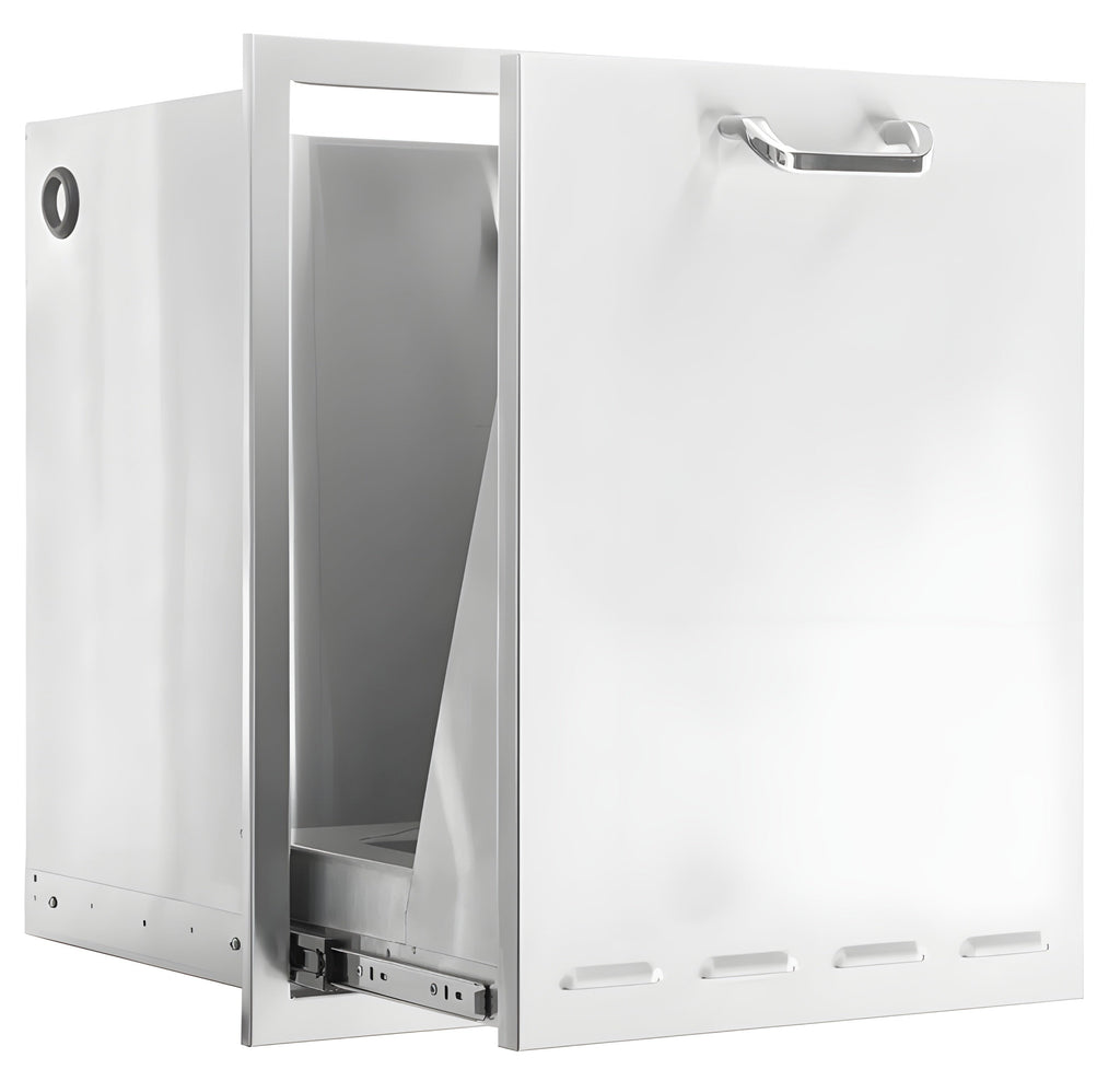 PCM 260 Series 20" Roll-Out Trash/Propane Tank Drawer -  BBQ-260-TRLP-DRW