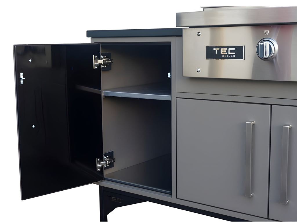 TEC Grills 26" Stering Patio On Midcentury Modern Island (66"), NG -  STPFR1NTISL